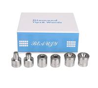 Dermabrasion Diamond Tips, Diamond Dermabrasion Head Microdermabrasion Exfoliator Home Facial Dermabrasion Tool Dermabrasion Replacements 6 Tips