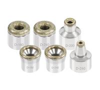 Dermabrasion Replacement Tips, 6 pcs Diamond Accessories for Diamond MachineTool, Ideal for Exfoliator Home Facial Dermabrasion Tool ( 6 Tips )