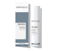 Dermaceutic Turnover - Rejuvenating Night Cream - Anti Aging cream with 10,5% Glycolic acid - Exfoliating, regenerating and age defense face cream - 40ml