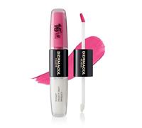 Dermacol 16-Hour Lip Color, Two-Phase Kissproof Lip Stain & Gloss, No.18