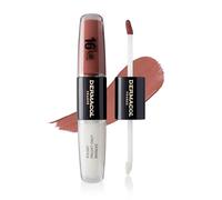 NEW Dermacol - 16-Hour Lip Colour, Highly Pigmented Glossy Lip Stain, Two-Phase Lip Plumper Gloss, Kissproof Lip Makeup Products with Matte and Glitter Finish, n.31