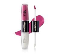 Dermacol 16-Hour Lip Color, Two-Phase Kissproof Lip Stain & Gloss, No.8