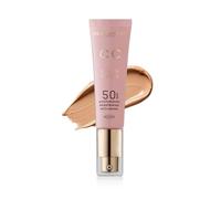 Dermacol CC Cream Sun Shield, Colour Correcting Foundation, Light to Medium Coverage, Glowy Finish, SPF 50, with Vitamin E and Hyaluronic Acid, Lightweight Hydrating Formula, Bronze, 30 ml