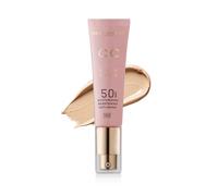 Dermacol CC Cream Sun Shield, Colour Correcting Foundation, Light to Medium Coverage, Glowy Finish, SPF 50, with Vitamin E and Hyaluronic Acid, Lightweight Hydrating Formula, Fair, 30 ml