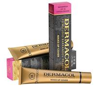 Dermacol DC Full Coverage Foundation | Long Lasting Waterproof Makeup Cover Cream SPF30 | Hypoallergenic & Light Weight Liquid | Tattoo, Acne, Spots, Under-eye Skin Cover-up | 226, 30 g