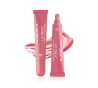 Dermacol Lip Treat Hyaluronic Filling Spheres Lip Balm - Vegan Hydrating Treatment with Melting Touch Texture, Glossy Tint, 10 ml (5. Pink Kiss)