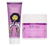 DERMAdoctor KP Bump Eraser Body Scrub and Lotion Kit Dermatologist Formulated Exfoliant, Keratosis Pilaris Treatment For Dry And Bumby Skin