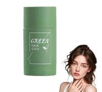 DermaEase G-reen Tea Deep Cleanse Mask Sticks,Green Tea Face Masks,Green Mask Stick for Face,Mask Stick for Pore Cleansing,Blackhead Remover Mask,Green Tea Clay Stick for Women Men of All Skin (1Pcs)