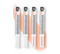 Dermaflage 4 Pack Topical Scar Filler Applicators for Acne Scars - Fair | Silicone Scar Makeup for Recessed Scars, Wrinkles & Deep Pockmarks, Waterproof Skin-Like Concealer, 0.19 oz / 5.3g