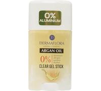 Dermaflora Argan Oil Gel Stick Deodorant - 50ml | Natural Deodorant with Argan Oil | Aluminum-Free, Paraben-Free, Gentle & Moisturizing Odor Protection for Sensitive Skin