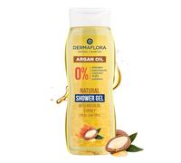 Dermaflora Argan Oil & Honey Shower Gel 250ml - Nourishing Body Wash with Vitamin E, Gentle for Sensitive Skin, Paraben-Free