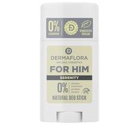 Dermaflora For Him Deo Stick Serenity - 50ml | Natural Men’s Deodorant Stick | Aluminium-Free, Paraben-Free, Effective Odour Protection with Soothing Formula