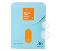 DERMAKR Discreet Acne Pimple Patch/Spot Cover & Treatment Solution Cystic/Hydrocolloid Facial Stickers/Waterproof & Bacteria Free Patches Quick Healing Pimples 36Patches (4packs)