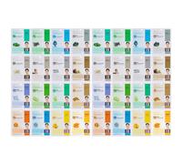 DERMAL 32 Combo Pack Collagen Essence Korean Face Mask - Hydrating & Soothing Facial Mask with Panthenol - Hypoallergenic Self Care Sheet Mask for All