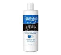 Dermal Therapy Alpha Hydroxy High Potency Lotion - Moisturising and Exfoliating Treatment for Scaly, Flaky, Dry Skin | 10% Urea and 10% Lactic Acid | 16 fl. oz