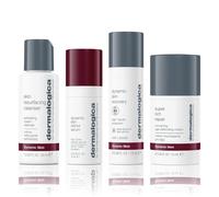 Dermalogica Skin Aging Solutions Kit Anti Aging Skincare Set Includes Face Cleanser Serum Moisturizer with SPF and Cream Travel Size