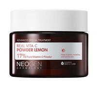 DERMALOGY by NEOGENLAB Vita C Powder Lemon 20 g / 0.70 oz - Brightening Vitamin C Powder with 17% Ascorbic Acid - Mix with Skincare for Radiance Boost - Korean Skincare