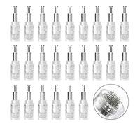 Dermapen Needles Microneedling 36 Pins 24 Pieces Suitable for Derma Pen Microneedling Device Replacement Needle Cartridges Thread Port Cartridges / Thread Slot 36 Pin