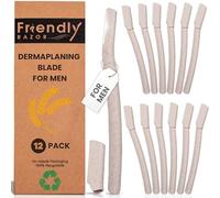 Dermaplaning Blades for Face | 12 Pack | Dermaplane at Home to Exfoliate Skin | Dermaplaning Blades for Face Men | Face Razors for Men | Face Shaver Men | Facial Razors for Men | Eyebrow Razor
