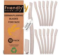 Dermaplaning Blades for Face | 12 Pack | Dermaplane at Home to Exfoliate Skin | Face Razors for Women | Face Shaver Women | Facial Razors for Women | Dermaplaning Kit | Face Razor | Eyebrow Razor