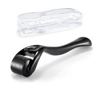 Dermaroller 2.0 mm, Beard Growth, Scar Roller, Microneedling Roller, Derma Roller for Hair, Face and Beard Growth, Hair Roller for Men and Women
