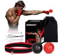 Dermasy® Boxing Training Ball with Headband Perfect for Reaction, Punching Speed, Fight Skill, Fitness, Boxing Equipment for Man Women and Kids