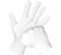 Dermatological Cotton Moisturising Gloves Against Eczema - Fine Lines - Pack of 3 - Overnight Dry Hand Eczema Sleep Gloves