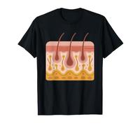 Dermatologist Colorful Floral Skin Art Physician T-Shirt