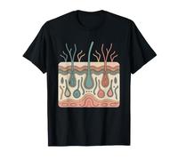 Dermatologist Rainbow Floral Skin Science Appreciation Pride T-Shirt