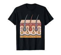 Dermatologist Vintage Retro Badge Skin Science Physician Art T-Shirt