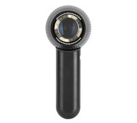 Dermatology Dermascope | 10X Magnification Polarized Skin Microscope with 30mm Lens | Level 3 Light Control Adjustable Focus | Home Clinical Use