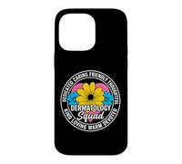 Dermatology Squad Floral Derm Nurse Skin Doctor Case for iPhone 14 Pro Max