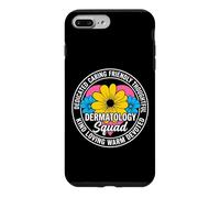 Dermatology Squad Floral Derm Nurse Skin Doctor Case for iPhone 7 Plus/8 Plus