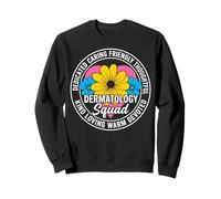 Dermatology Squad Floral Derm Nurse Skin Doctor Sweatshirt