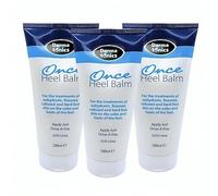 Dermatonics Once Heel Balm | Long-lasting Relief for Rough, Dry, and Callused Heels and Feet | Paraben-free and Clinicaly Proven | Visible Result in 8 Days | Pack of 3 x 200 ml