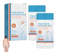 Dermaunder Anti Friction Stick Under Breasts, Anti Chafing Cream, Body Glide Anti-Chafe Balm, Dryelle Anti Friction stick, Thigh Rescue Antichafe Balm, For Thighs & Skin, Non-greasy (2PCS)