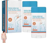Dermaunder Anti Friction Stick Under Breasts, Dermaunder Friction Stick, Dryelle Anti FrictionStick, Ant Chafing Cream, Thigh Rescue Antichafe Balm, For Thighs & Skin, Non-greasy (2pcs)
