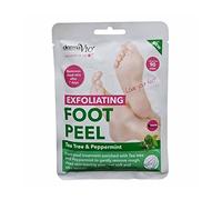 DermaV10 Exfoliating Foot Peel Tea Tree and Peppermint 1 Pair