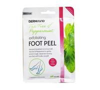 DermaV10 Exfoliating Foot Peel Tea Tree and Peppermint