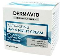 DermaV10 Innovation Day and Night Collagen Cream, 50ml