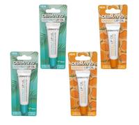 DERMAV10 Lip Oil Pack of 4 (2 Mango & 2 Coconut Oil), Enriched with Vitamin E and Shea Butter