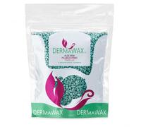 DERMAWAX Aloe Vera Hard Wax Beads 1 kg - Stripless Hot Wax for Hair Removal | Professional waxing beads for face, body, bikini and Brazilian hair removal; no strips required; made in Italy
