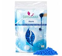 DERMAWAX Azure Hard Wax Beads 800 g for Stripless Hair Removal | Vegan-friendly and dermatologically tested. Made in France. A suitable wax heater and spatula are required.