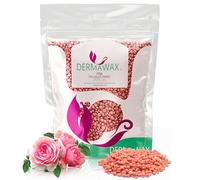 DERMAWAX Pink Hard Wax Beads 2kg - Stripless Film Wax for Hair Removal - Low Temperature Wax for Face, Bikini Line, Underarms & Body - Professional Waxing Beads for Women & Men - Made in Italy