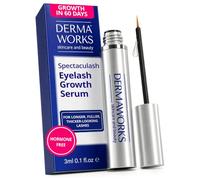 Dermaworks SPECTACULASH Lash Serum 3 ml | Eyelash Growth Serum for Eyelash Growth & Thickness | Free of Prostaglandin, Safe for Sensitive Eyes | Peptide Formula Long Lashes | Results in 60 Days