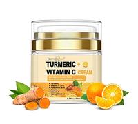 DERMAXGEN Turmeric + 30% Vitamin C Glow Boosting Moisturising & Skin Repairing Cream, Hydrating with Organic Ingredients Anti-Ageing Facial Cream Normal, Dry, & Oily Skin - 1.7 fl oz