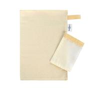 Dermazonn Deep Exfoliating Mitt Body Scrub and Face Scrub - Scrub Mitts for Shower - Turkish Bath hammam Glove - Face Peeling - Turkish Hammam Kese