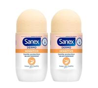 Dermo Sensitive Roll On Deodorant - 48 Hour Protection for Sensitive Skin - Gentle Anti-Perspirant Roll On - Compatible with Sanex Deodorant - Long Lasting Freshness (Pack of 2)