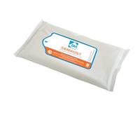 Dermoist Extra Large Disposable Wipes - Personal Care, Travel, Festivals, Camping (100 Pack)