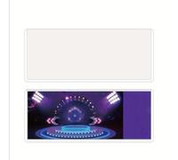 Dermonem 19.5x7.5cm 22x8.9cm Horizontal Concert Ticket Holder Protector Case Anti-scratch Hard Rubber Case Essential for Stargazers Ticket Photo Card Organizer (22×8.9cm/8.66×3.5in - 1 PC)